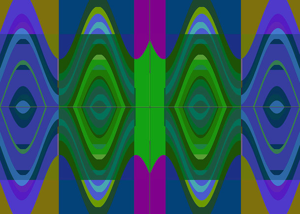Bunte Wellen