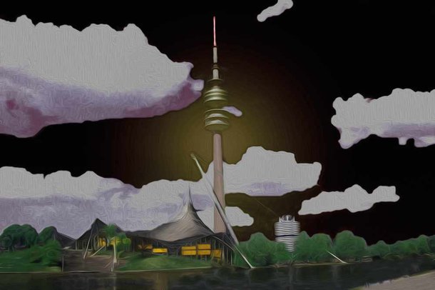 Olympiapark Malerisch