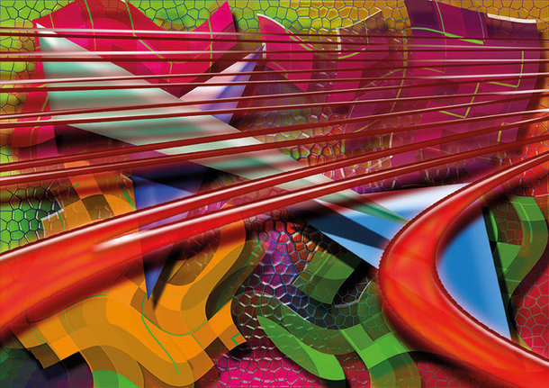 Bunt und Laut