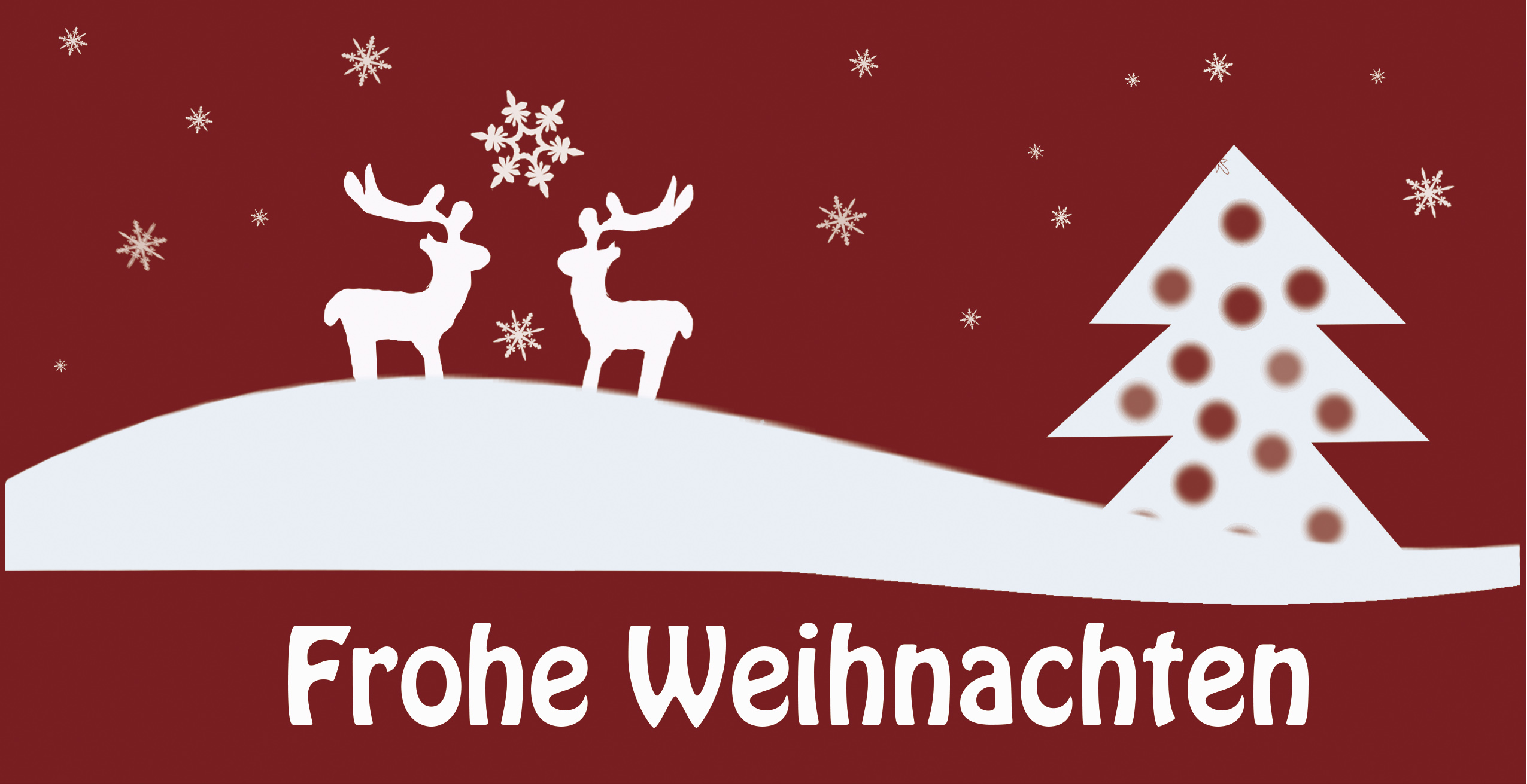 Weihnachtskarte "Schneeflocke Weihn"