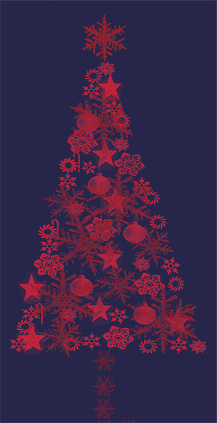 Weihnachtskarte "Weihnachtsbaum"