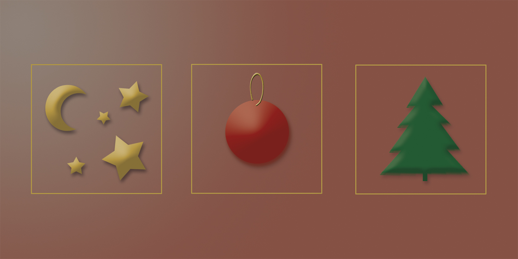 Weihnachtskarte "Weihnachtskarte rot"