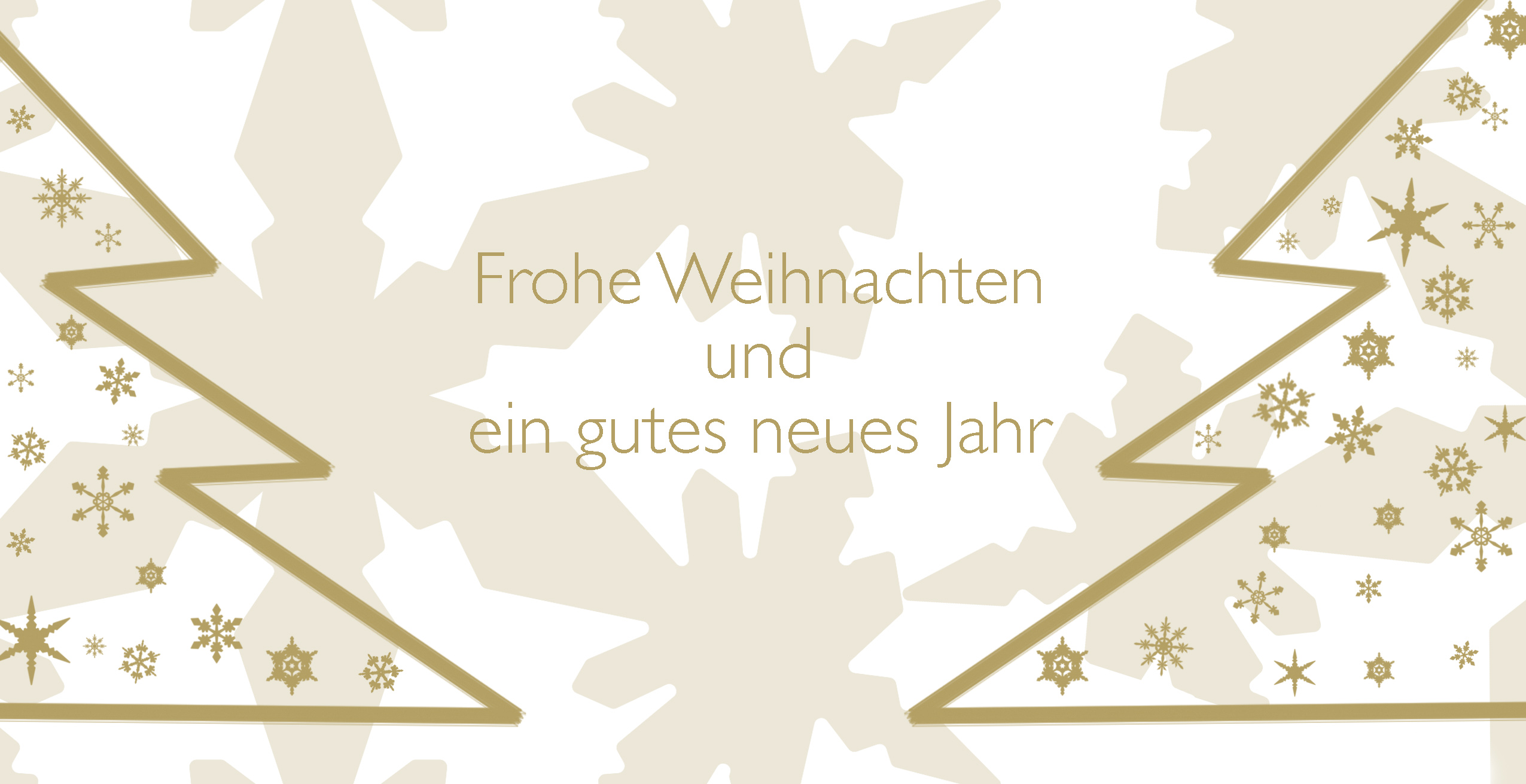 Weihnachtskarte "Goldene Weihnacht"