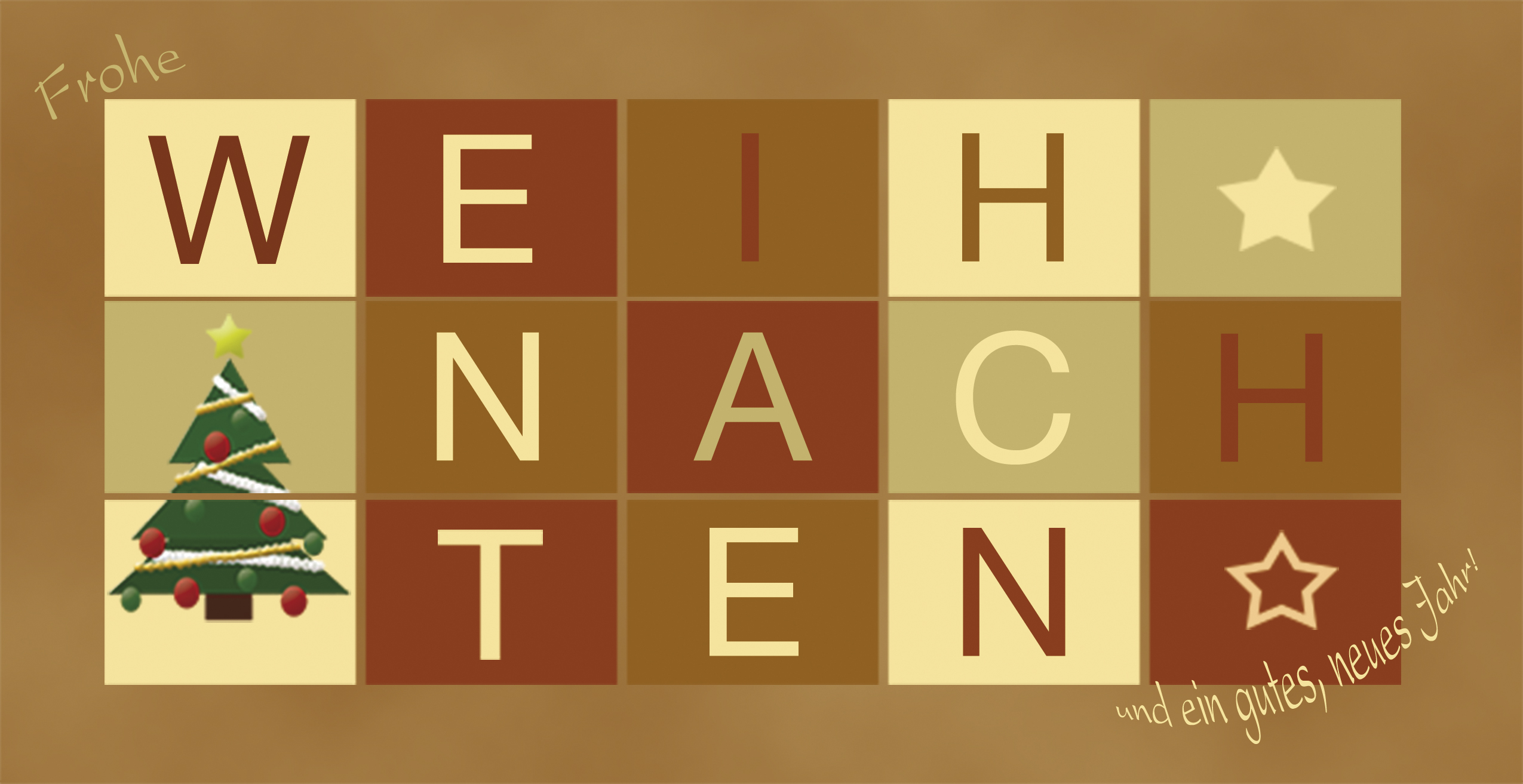 Weihnachtskarte "Weihnachts Collage"