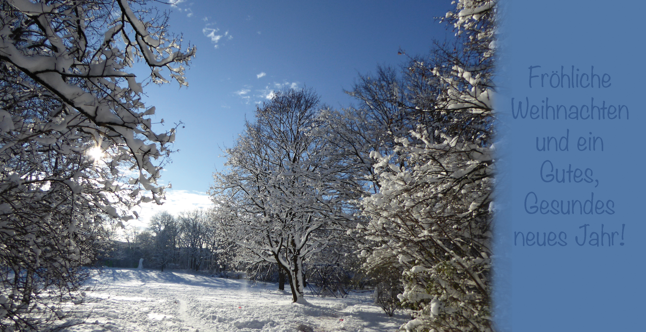 Weihnachtskarte "Winter"