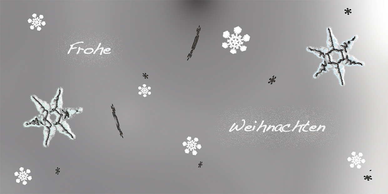 Weihnachtskarte "Flocke"