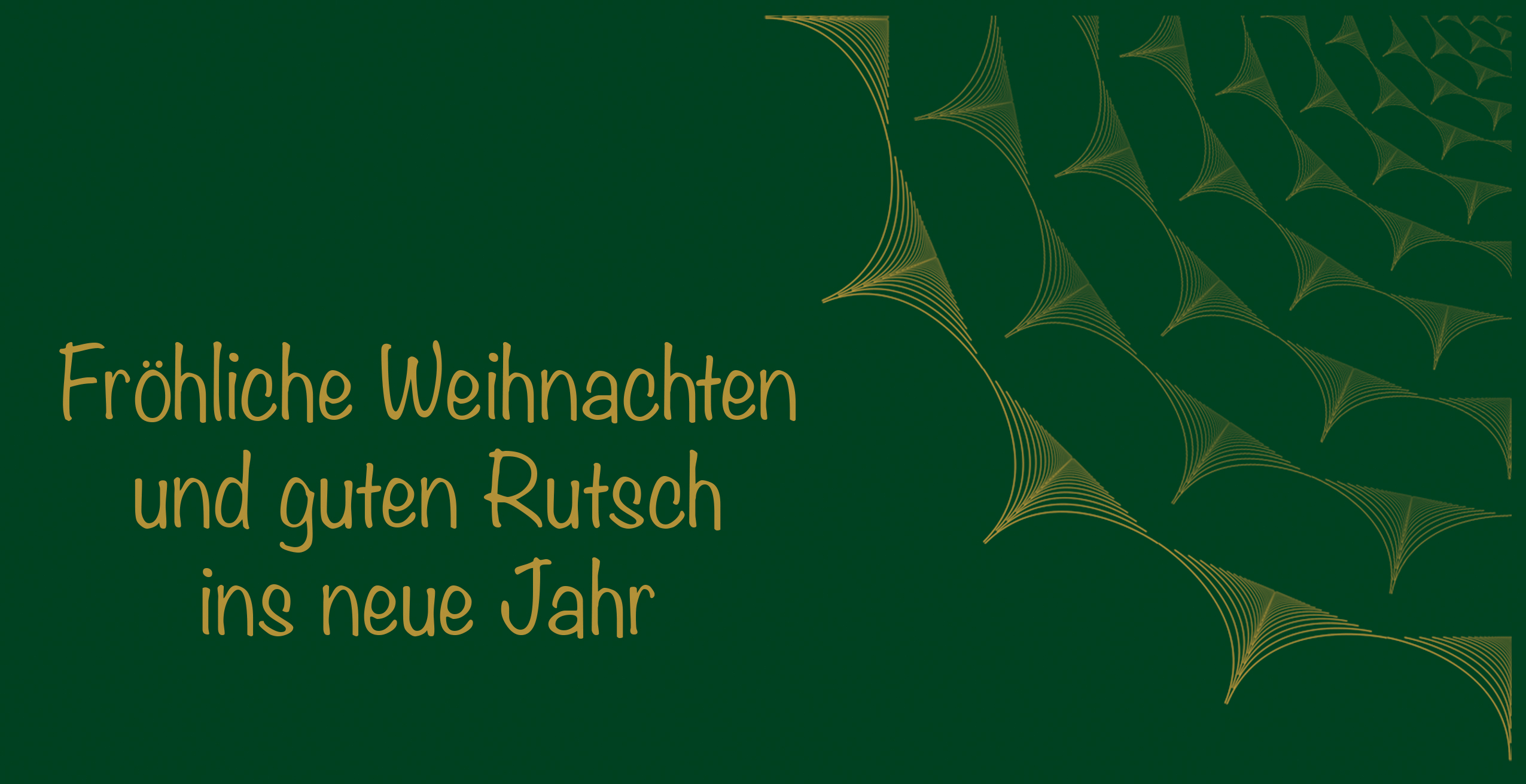 Weihnachtskarte "Sterne grün"