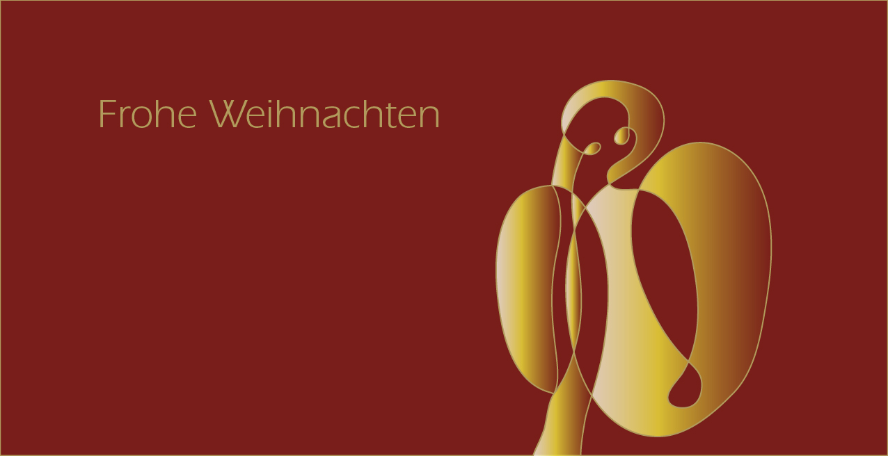 Weihnachtskarte "Engel"