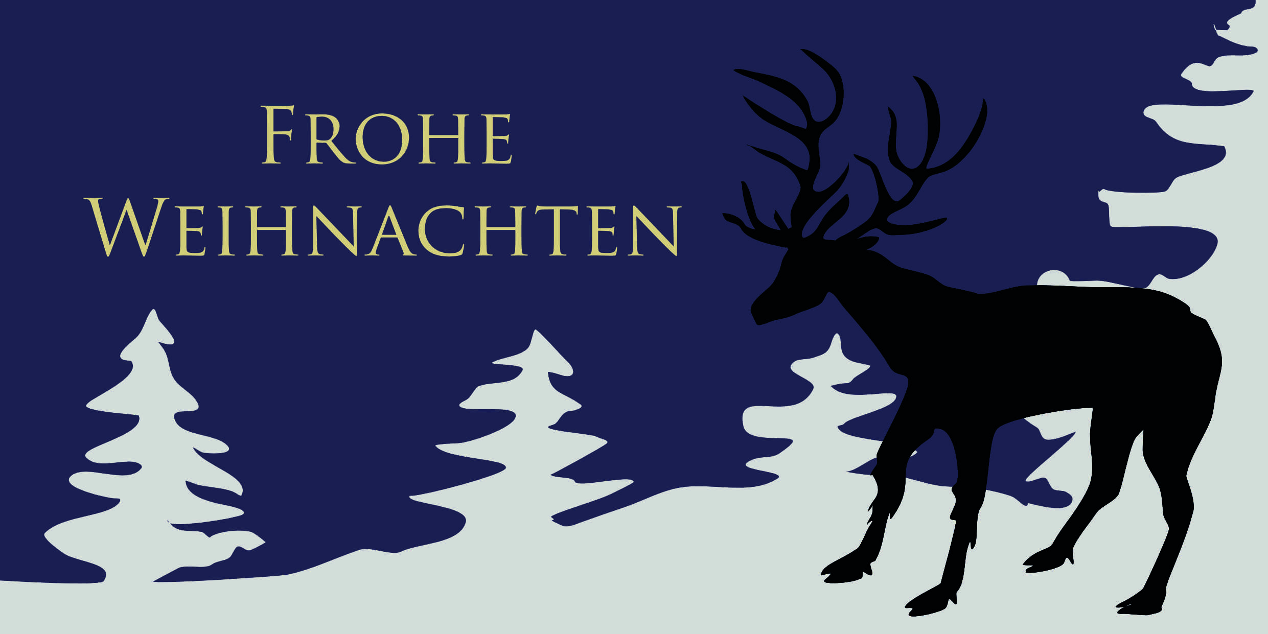 Weihnachtskarte "Natur 2"