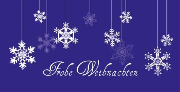 Weihnachtskarte "Schneeflockenflocken"