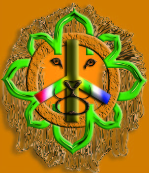 Lion of Afrika Mandala