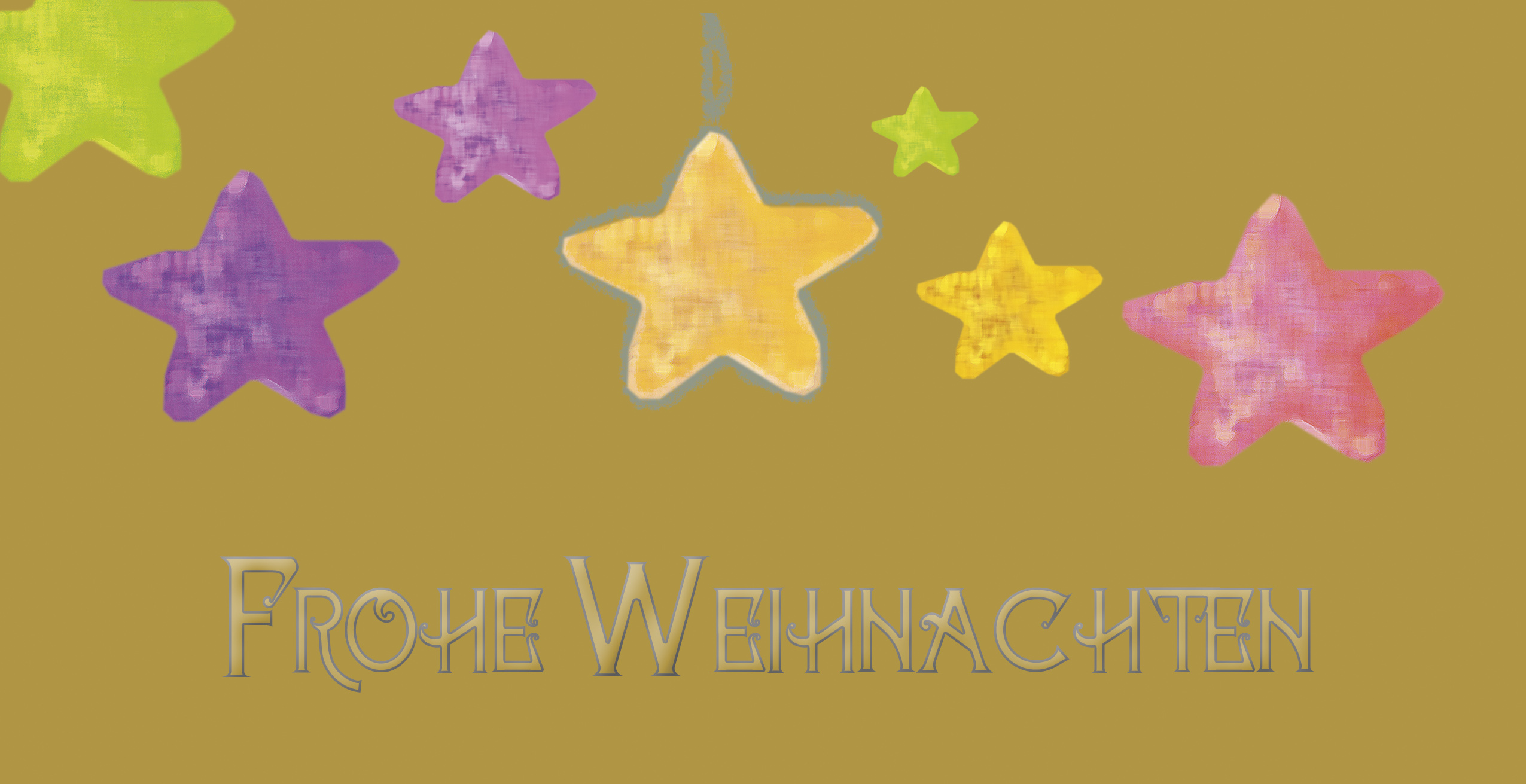 Weihnachtskarte "Stern"