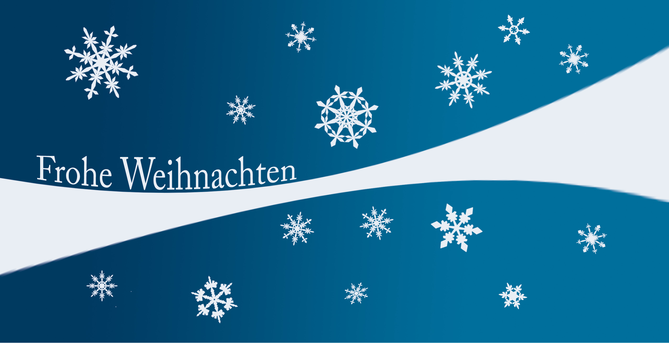 Weihnachtskarte "Kristallsterne"