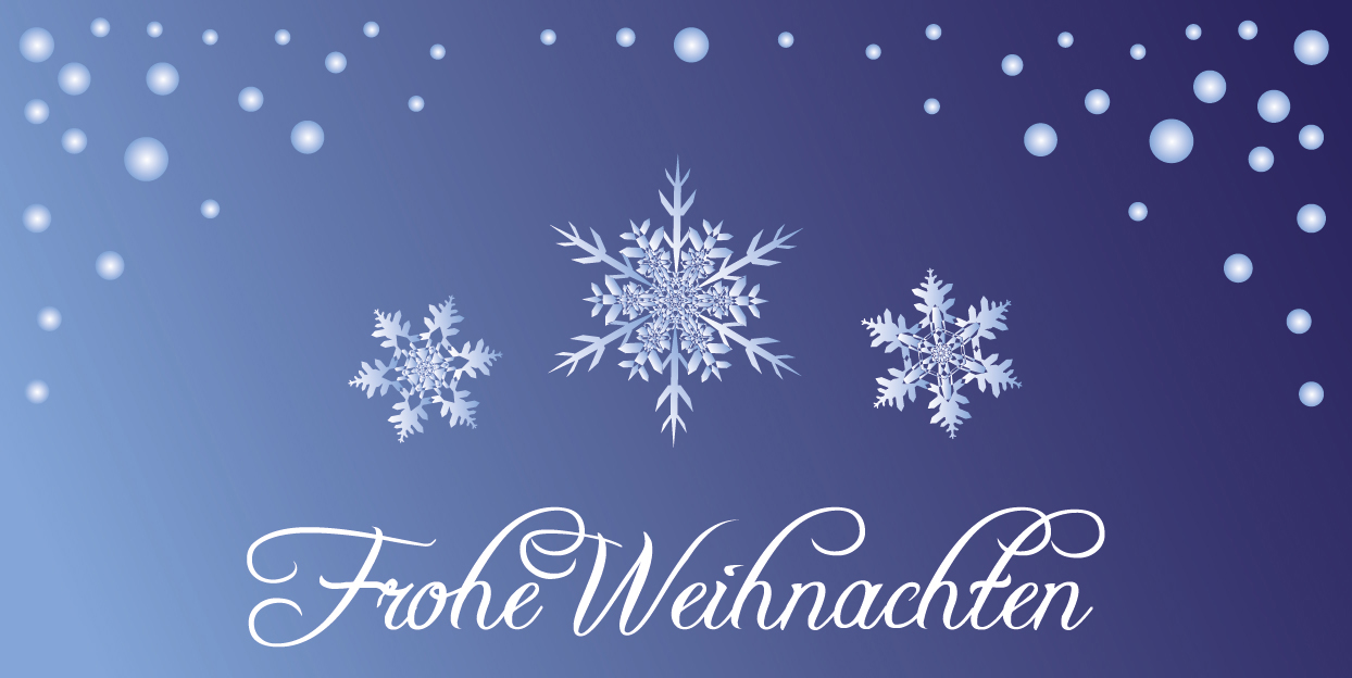 Weihnachtskarte "EisFlocken"