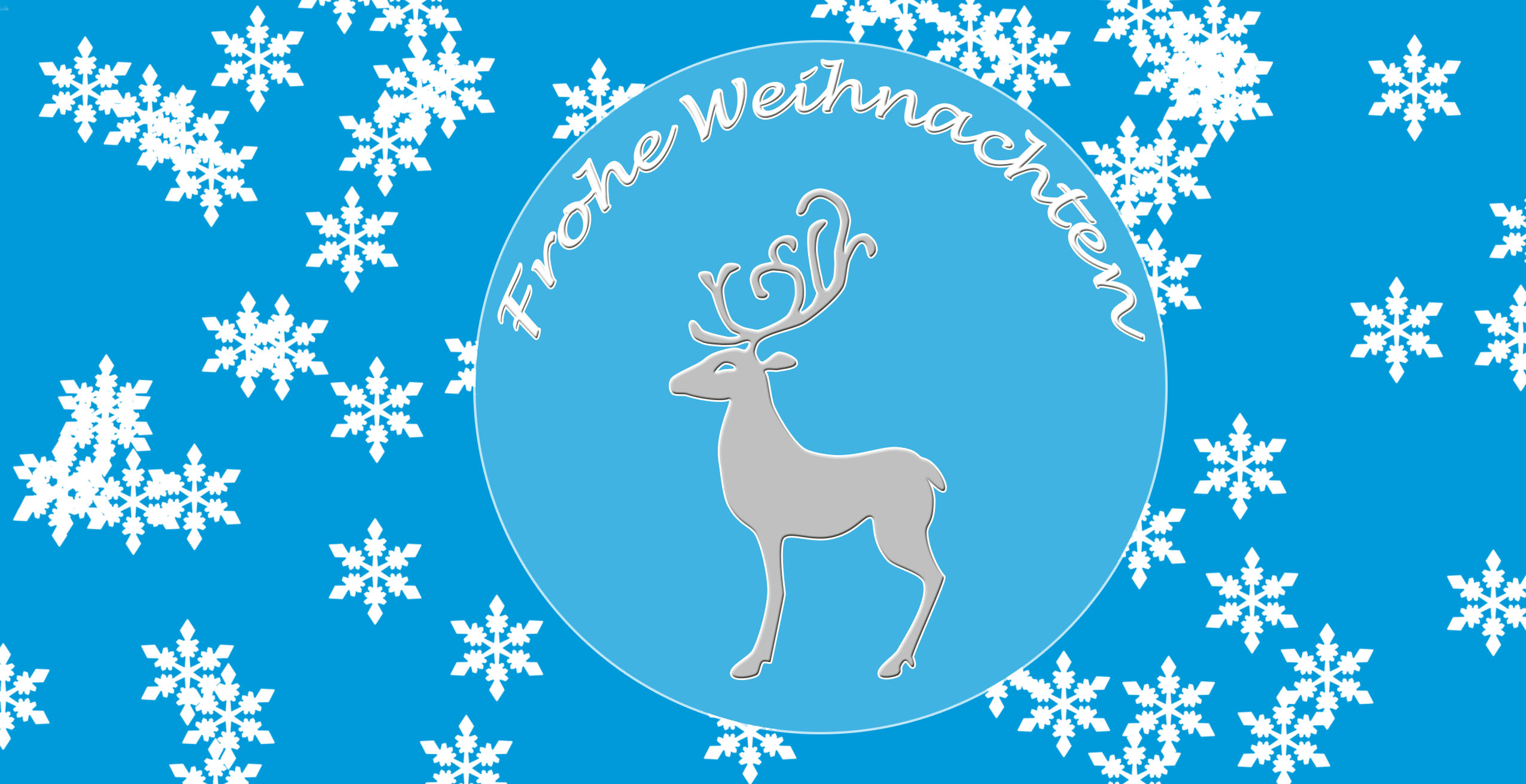 Weihnachtskarte "Hirsch"