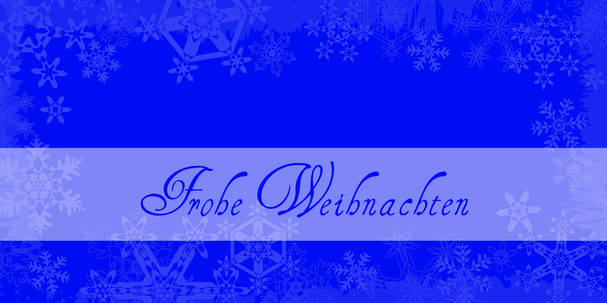 Weihnachtskarte "Schneeflockenkristallfenster"