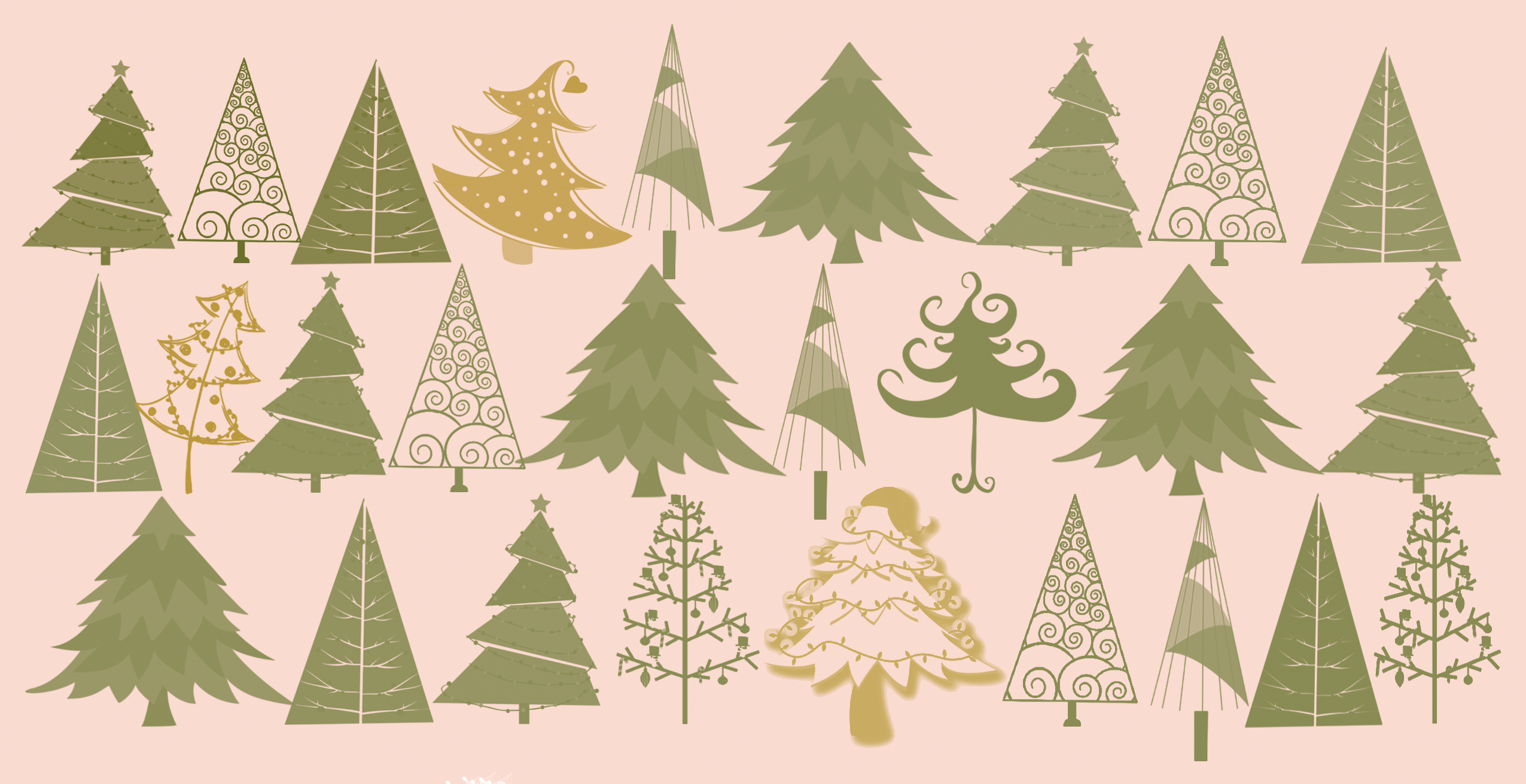 Weihnachtskarte "Weihnachtsbaums"